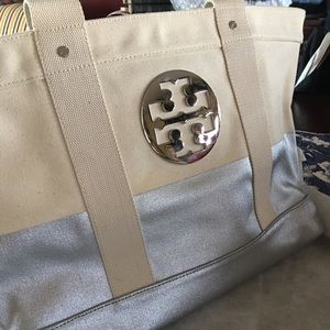 Tory Burch canvas tote